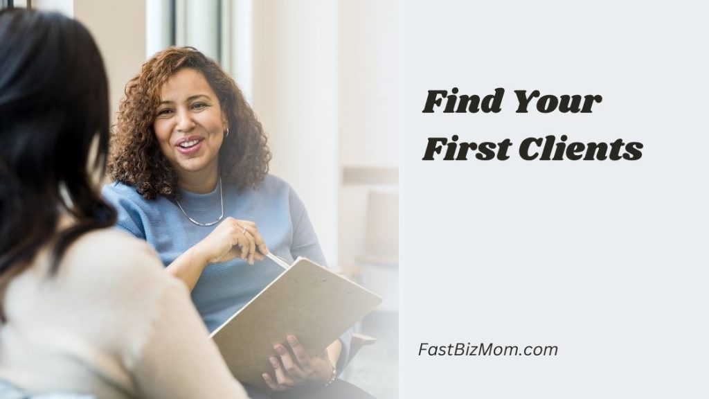 Find your first client